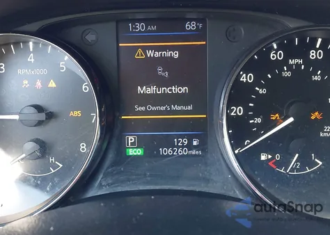 2019 Nissan Rogue Sv из США, поврежденный, VIN KNMAT2MT4KP537721